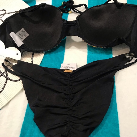 NWT beach bunny bikini “little moon” XL set - Picture 14 of 17